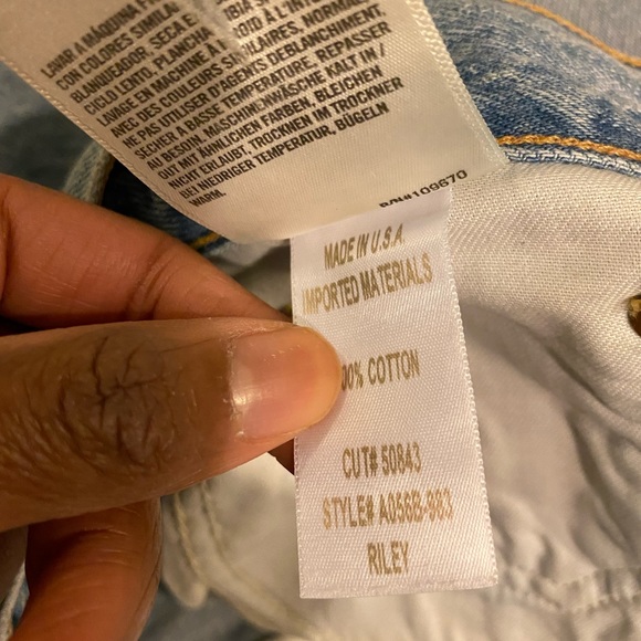 Agolde Riley High Rise Straight - Picture 6 of 6